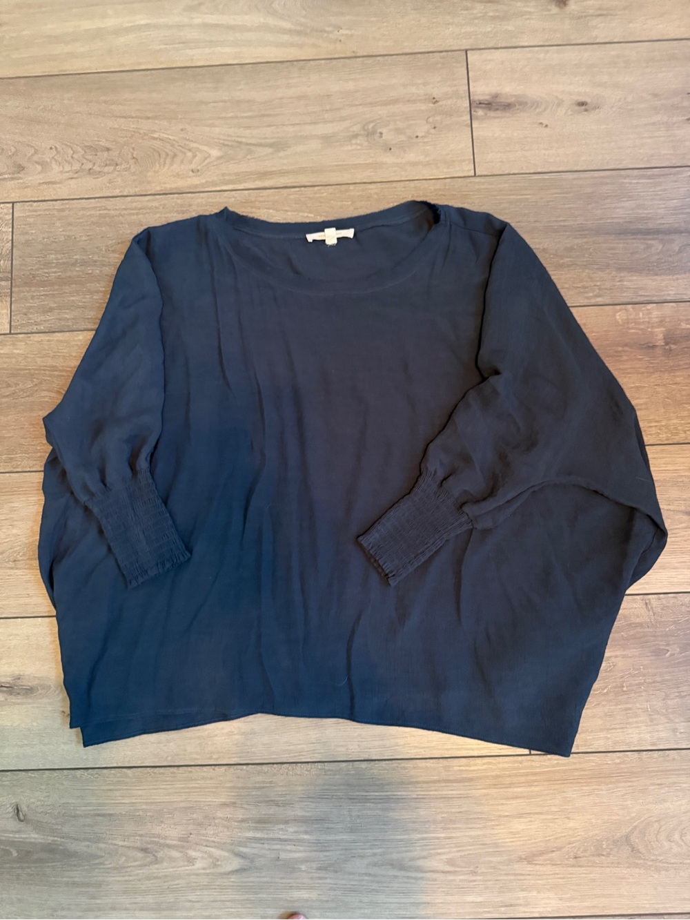 Relaxed Blue Women's Blouse